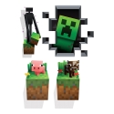 Minecraft - Pack 4 stickers Wall Clings Creatures