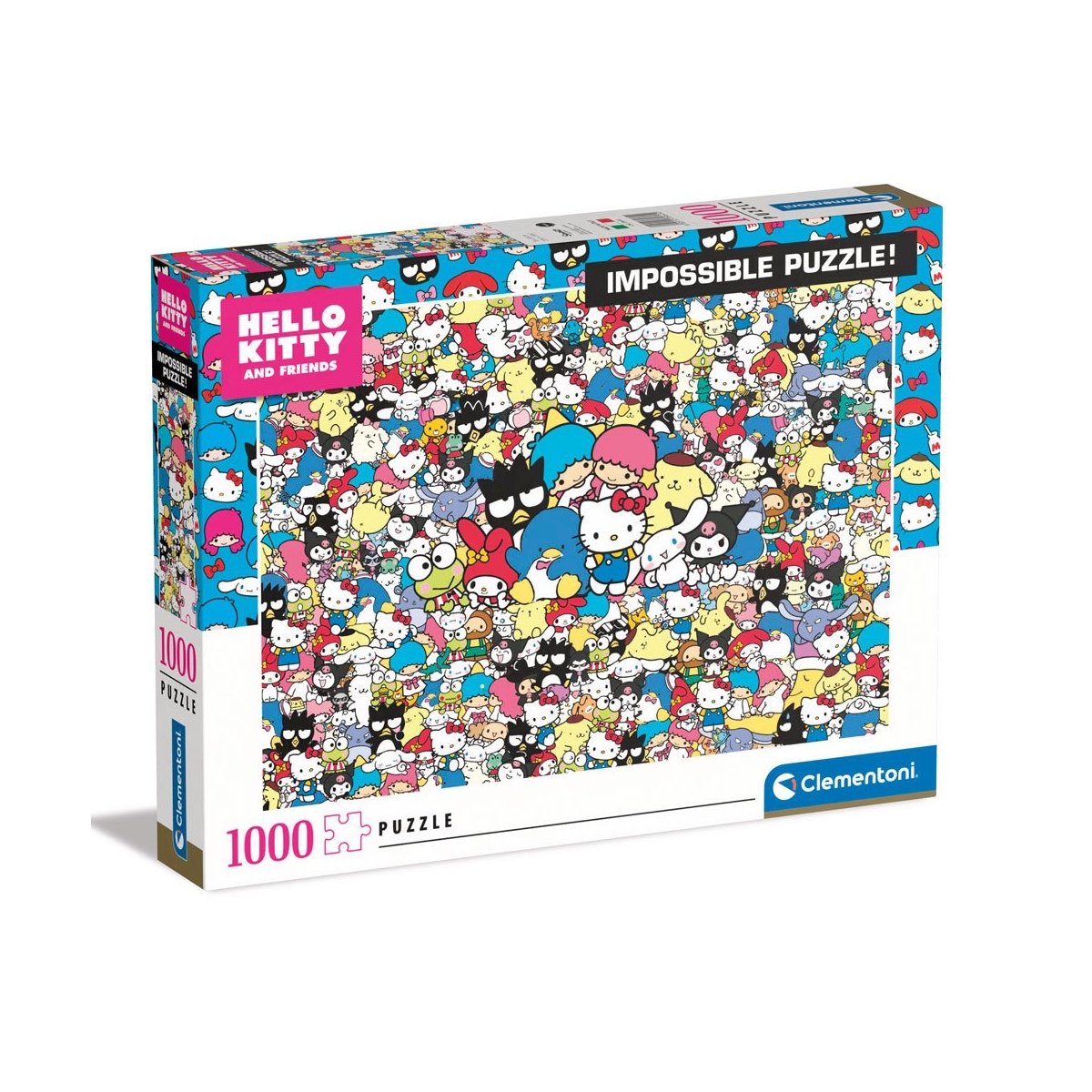 Puzzle 1000 pièces : Impossible : One Piece - Clementoni - Rue des Puzzles