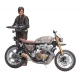 The Walking Dead - Figurine Deluxe Daryl Dixon avec Chopper Season 5/6 13 cm