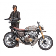 The Walking Dead - Figurine Deluxe Daryl Dixon avec Chopper Season 5/6 13 cm