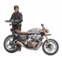 The Walking Dead - Figurine Deluxe Daryl Dixon avec Chopper Season 5/6 13 cm