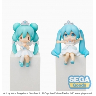 Hatsune Miku - Statuette MP Perching Collection 15th Anniversary Ver. 7 cm