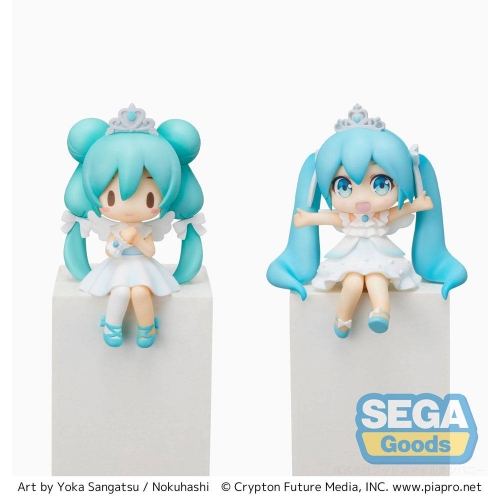 Hatsune Miku - Statuette MP Perching Collection 15th Anniversary Ver. 7 cm