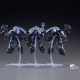 Warhammer 40k - Pack 3 figurines 1/18 Ultramarines Primaris Inceptors 12 cm