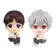 Evangelion : 3.0+1.0 Thrice Upon a Time - Statuettes Look Up Shinji Ikari & Kaworu Nagisa Limited Ver. 11 cm