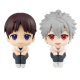 Evangelion : 3.0+1.0 Thrice Upon a Time - Statuettes Look Up Shinji Ikari & Kaworu Nagisa Limited Ver. 11 cm