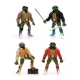 Les Tortues Ninja - Set 4 figurines BST AXN Street Gang Assortment 1 Exclusive 13 cm (4)