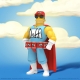 Les Simpson - Figurine Ultimates Duffman 18 cm