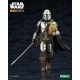 Star Wars The Mandalorian - Statuette ARTFX 1/10 Mandalorian & Grogu with Beskar Staff 18 cm