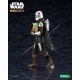 Star Wars The Mandalorian - Statuette ARTFX 1/10 Mandalorian & Grogu with Beskar Staff 18 cm