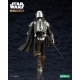 Star Wars The Mandalorian - Statuette ARTFX 1/10 Mandalorian & Grogu with Beskar Staff 18 cm