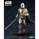 Star Wars The Mandalorian - Statuette ARTFX 1/10 Mandalorian & Grogu with Beskar Staff 18 cm