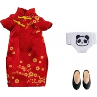 Original Character - Accessoires pour figurines Nendoroid Doll Outfit Set: Chinese Dress (Red)