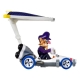 Mario Kart Hot Wheels - Pack 3 véhicules métal 1/64 Yoshi, Waluigi, Mario