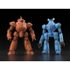 Mobile Police Patlabor - Figurines Plastic Model Kit Moderoid 1/60 HL-98 Hercules 21 & ASV99 Boxer 12 cm