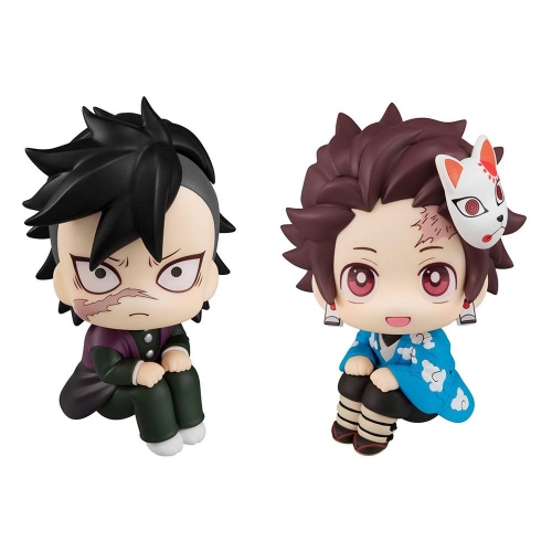 Demon Slayer Kimetsu no Yaiba - Statuettes Look Up Genya & Tanjiro Final Selection LTD Ver. 11 cm