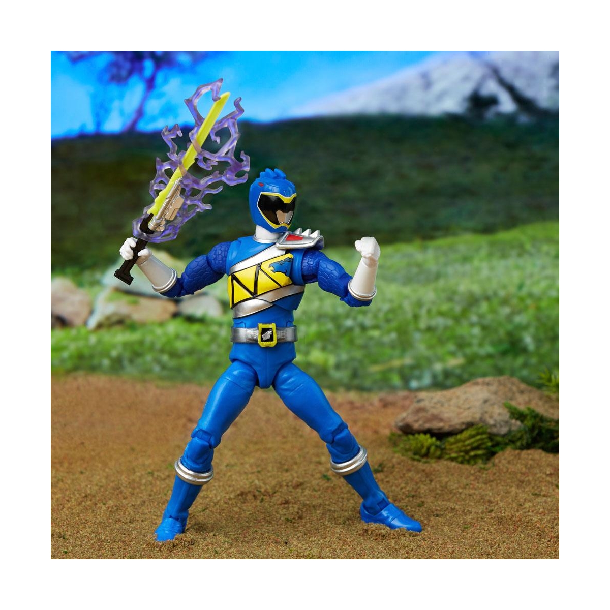 Power Rangers Lightning Collection Figurine Dino Charge Blue Ranger 15 Cm Figurine Discount