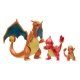 Pokémon - Pack 3 figurines Select Evolution Charmander , Charmeleon , Charizard