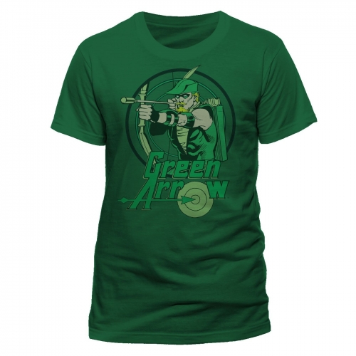 DC Comics - T-Shirt Green Arrow Circle 