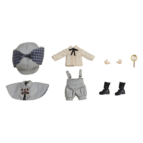 Original Character - Accessoires pour figurines Nendoroid Doll Outfit Set Detective - Boy (Gray)