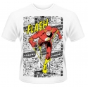 DC Comics - T-Shirt Flash Comic Strip 