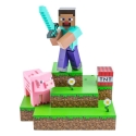 Minecraft - Lampe diorama Steve 30 cm