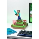 Minecraft - Lampe diorama Steve 30 cm