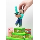 Minecraft - Lampe diorama Steve 30 cm