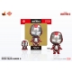 Iron Man 3 - Figurine Cosbi Iron Man Mark 5 8 cm