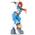 G.I. Joe - Statuette Bishoujo 1/7 Scarlett 25th Anniversary Blue Color Ver. 23 cm