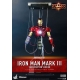 Iron Man - Figurine Movie Masterpiece 1/6 Iron Man Mark III (Construction Version) 39 cm