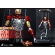 Iron Man - Figurine Movie Masterpiece 1/6 Iron Man Mark III (Construction Version) 39 cm