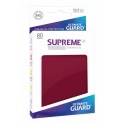 Ultimate Guard - 80 pochettes Supreme UX Sleeves taille standard Bourgogne