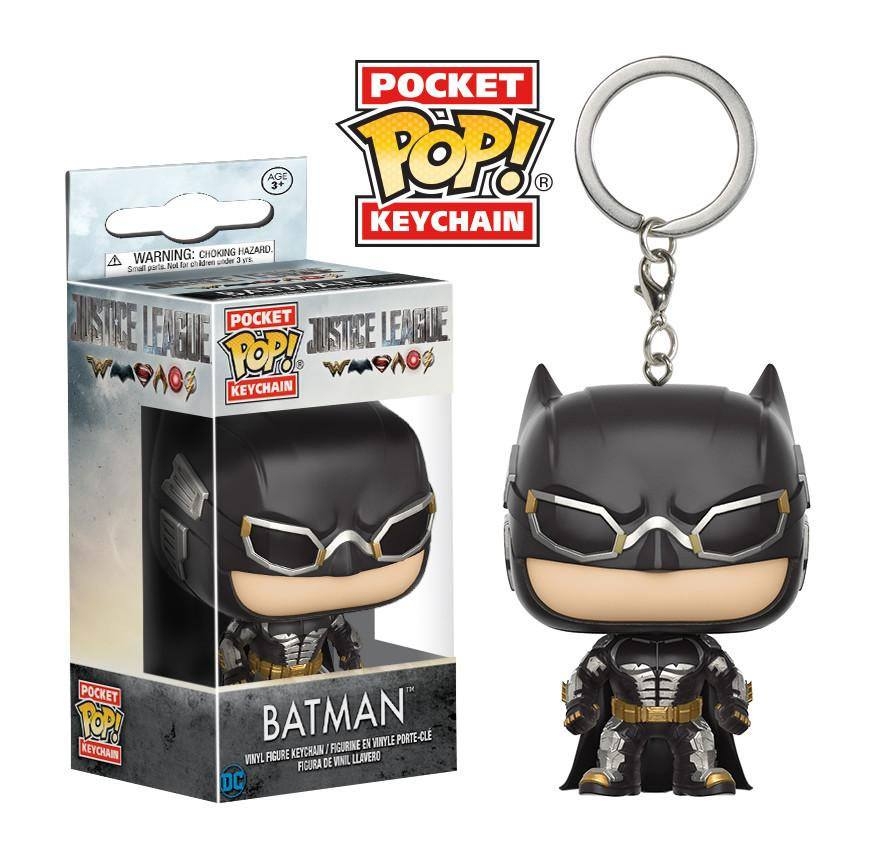 Batman - Porte-clés Pocket POP! Black 4 cm - Figurine-Discount