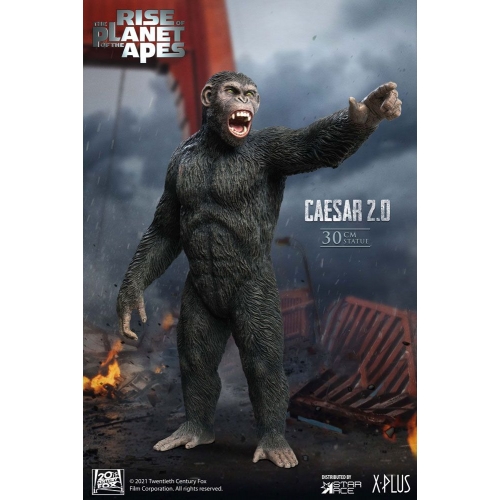 La Planète des singes : Les Origines - Statuette Caesar 2.0 30 cm