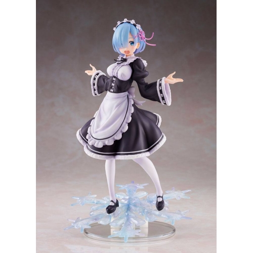 Re:Zero Starting Life in Another World AMP - Figurine Rem Winter Maid Ver. 18 cm