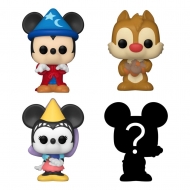 Disney - Pack 4 figurines Bitty POP! Sorcerer Mickey 2,5 cm