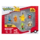 Pokémon - Pack 6 figurines Battle Figure Set Arcko, Poussifeu, Gobou, Griknot, Pikachu, Osselait