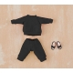 Original Character - Accessoires pour figurines Nendoroid Doll Outfit Set: Sweatshirt and Sweatpants (Black)