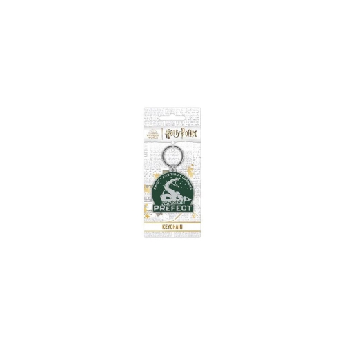 Harry Potter - Porte-clés caoutchouc Clubhouse Slytherin 6 cm