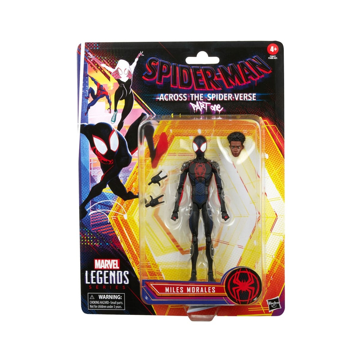 Marvel Spider-Man : Across the Spider-Verse, Masque de Miles Morales pour  enfants, jouet de déguisement Marvel