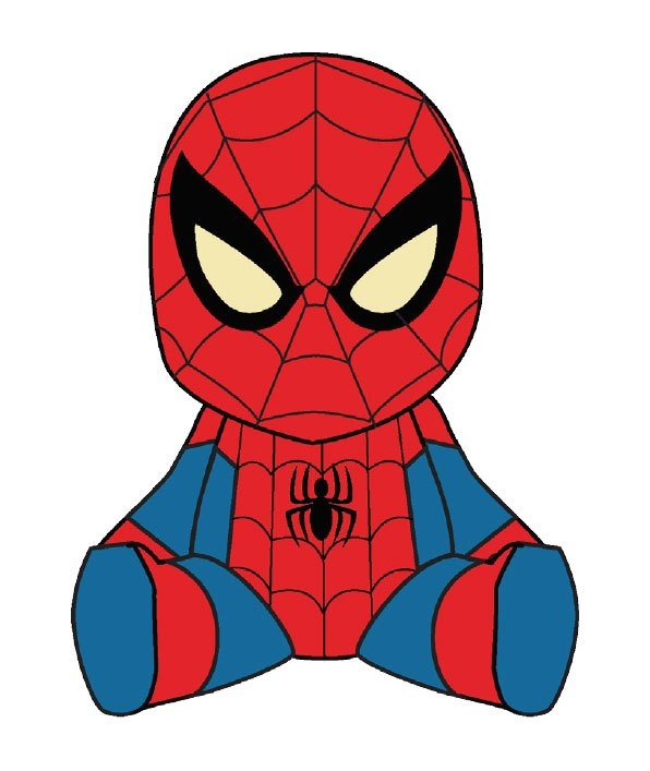 Peluche Marvel Spiderman Phunny 16cm