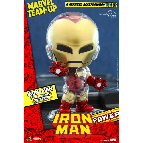 Marvel Comics - Figurine Cosbaby (S) Iron Man (The Origins Collection) 10 cm