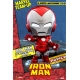 Marvel Comics - Figurine Cosbaby (S) Iron Man (Silver Centurion Armor) 10 cm