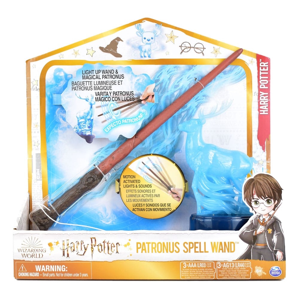 Harry Potter - Playset Patronus Spell Wand Harry Potter 33 cm -  Figurine-Discount