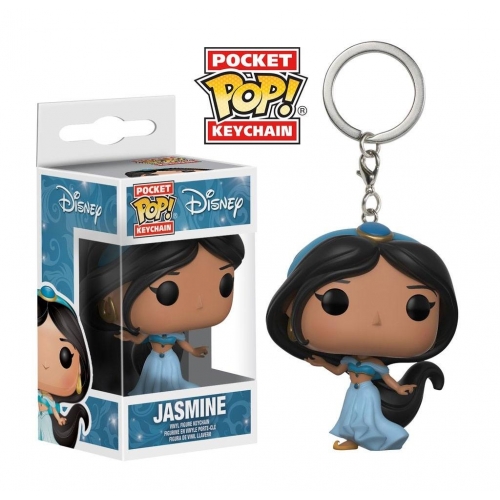 Disney Princesses - Porte-clés Pocket POP! Jasmine 4 cm - Figurine
