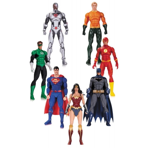 Justice League - Pack 7 figurines 18 cm