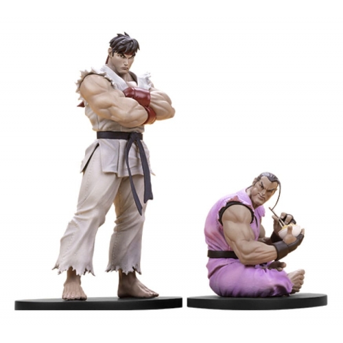 Street Fighter - Statuettes 1/10 Ryu & Dan 18 cm