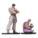 Street Fighter - Statuettes 1/10 Ryu & Dan 18 cm