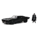 Batman 2022 Hollywood Rides - Réplique 1/24 Batmobile métal 2022 avec figurine Batman